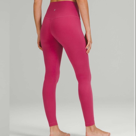 lululemon athletica Pants - Lululemon pink lychee align legging size 6
